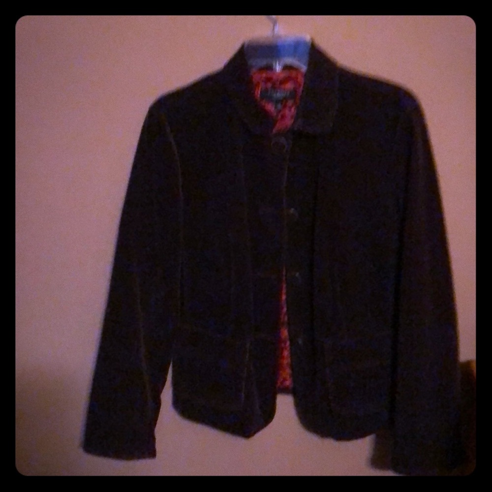 Talbots Corduroy Jacket Size 12